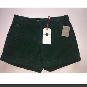 Corduroy shorts